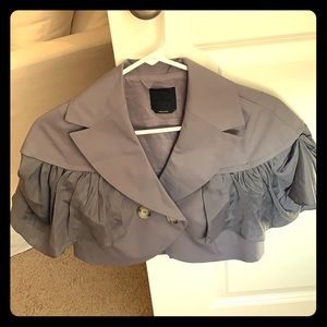 Bebe crop blazer